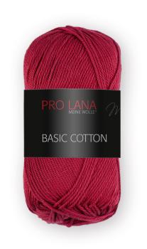 Baumwollgarn Basic Cotton Fb. 30 Rot von Pro Lana